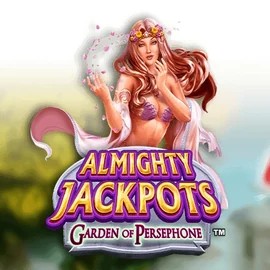 Almighty Jackpots: Garden of Persephone casino game by Novomatic – featured logo at Winplace Casino