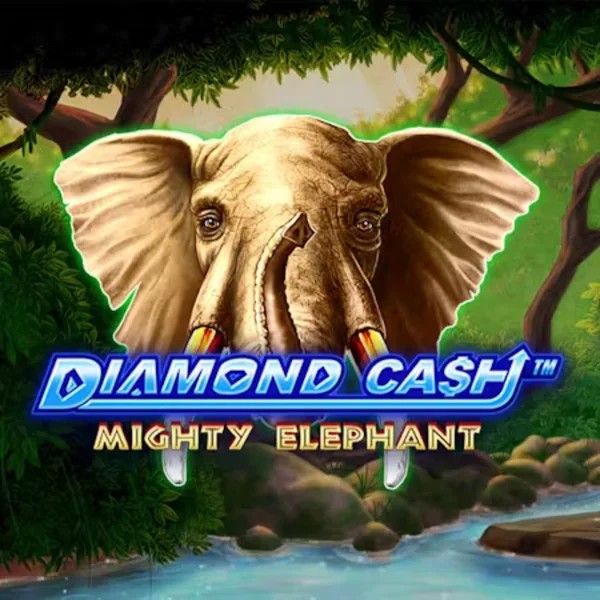 Diamond Cash Mighty Elephant slot visual from Greentube available on winplacee.com