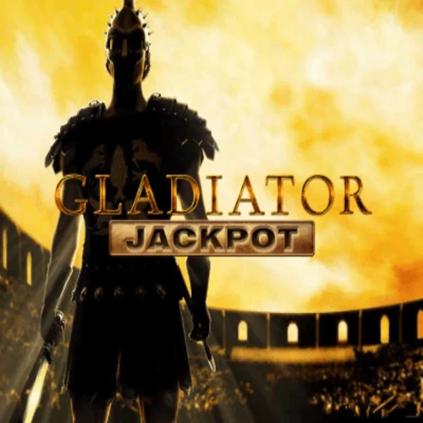Gladiator Jackpot slot logo by Playtech at Winplace Casino