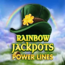 Jackpots logo of Rainbow Jackpots Power Lines from Red Tiger Gaming at Winplace Casino