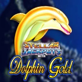 Enjoy Dolphin Gold with Stellar Jackpots by Lightning Box Game – logo hosted on winplacee.com