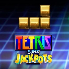 Tetris Super Jackpots logo by WMS at Winplace Casino